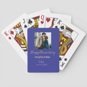 Baraja De Cartas Moderno boho feliz aniversario añadir nombre naran