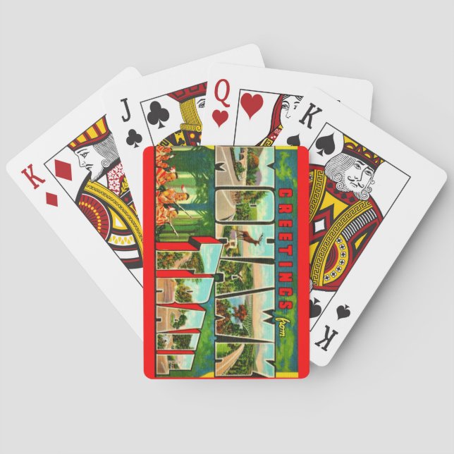 Baraja De Cartas Mohawk Trail Retro Playing Cards (Reverso)