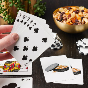 Baraja De Cartas Molde para magdalenas de tardes acogedoras