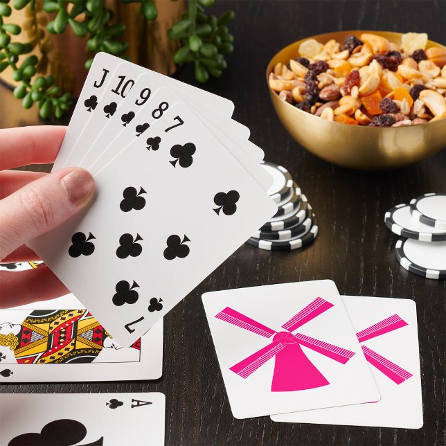 Baraja De Cartas Molino de viento rosa (Subido por el creador)