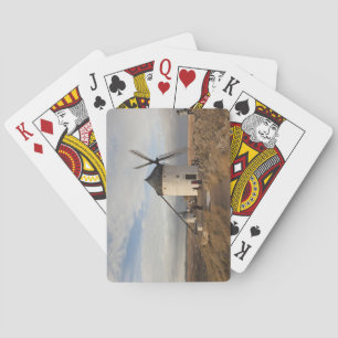 Baraja De Cartas Molinos de viento antiguos de La Mancha, con visit