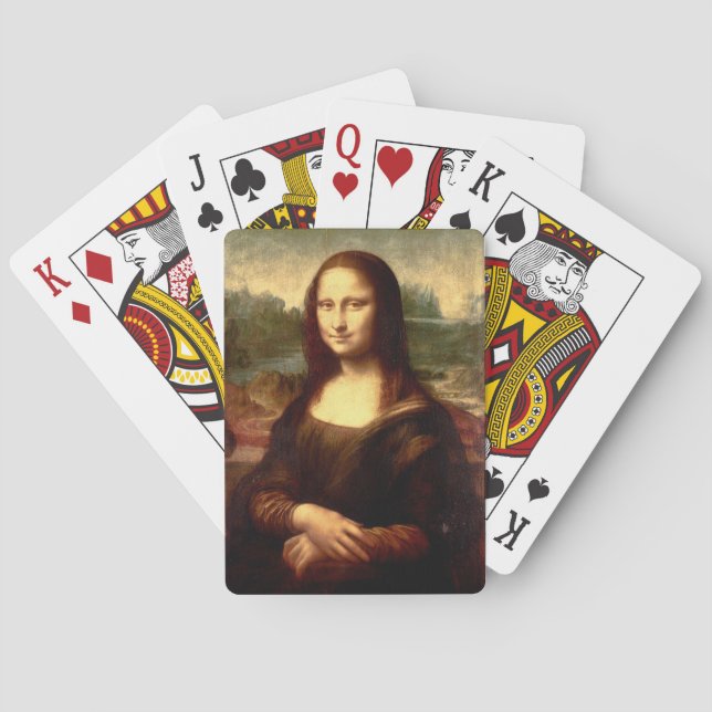 Baraja De Cartas Mona Lisa (Reverso)