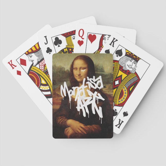 Baraja De Cartas Mona Lisa Art (Reverso)
