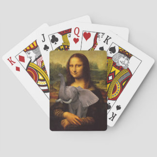 Baraja De Cartas Mona Lisa Con Elefante