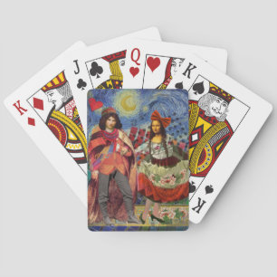 Baraja De Cartas Mona Lisa Obra divertida y colorida
