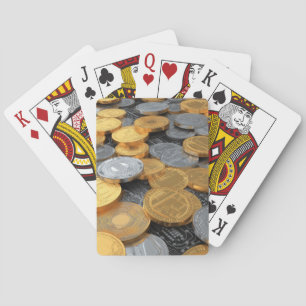Baraja De Cartas Moneda Cripto Moderna