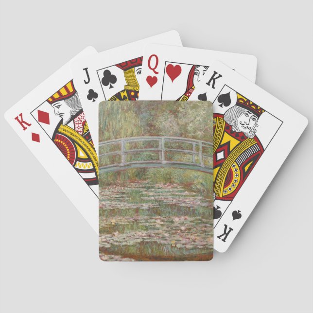 Baraja De Cartas Monet French Bridge Giverney (Reverso)