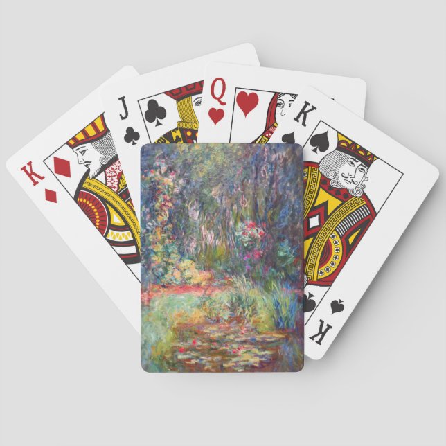 Baraja De Cartas Monet Water Lily Pond (Reverso)