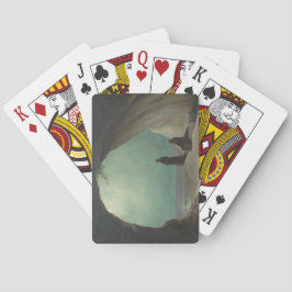 Baraja De Cartas Monjes en un Grotto (por Carl Blechen)