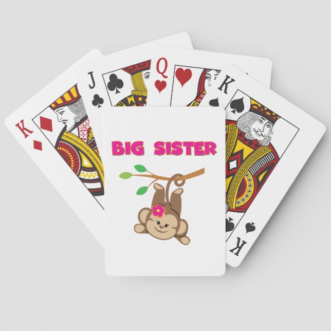 Baraja De Cartas Monkey Big Sister (Reverso)