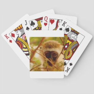 Baraja De Cartas Mono travieso.