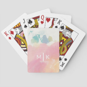 Baraja De Cartas Monograma el qué vi sobre despertar