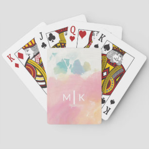 Baraja De Cartas Monograma el qué vi sobre despertar