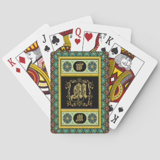 Baraja De Cartas Monograma M Un tipo Ver notas