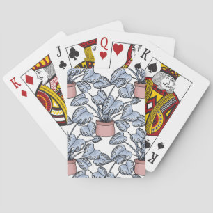 Baraja De Cartas Monstera majestuosa