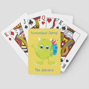 Baraja De Cartas Monstruo con aspecto gracioso