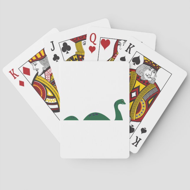 Baraja De Cartas Monstruo de Loch Ness (Reverso)