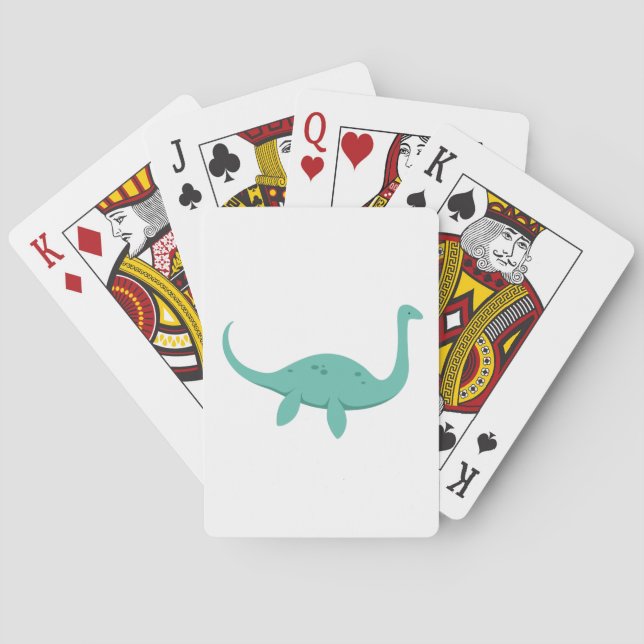 Baraja De Cartas Monstruo de Loch Ness (Reverso)