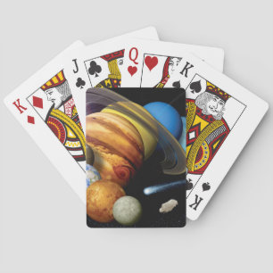 Baraja De Cartas Montaje de planetas del sistema solar de NASA JPL 