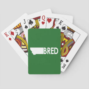 Baraja De Cartas Montana Bred