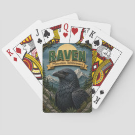 Baraja De Cartas Montaña Cuervo Salvaje POPCUT