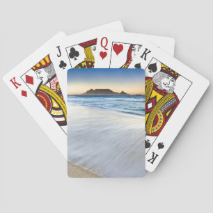 Baraja De Cartas Montaña de la Mesa a través de la Bahía de la Mesa