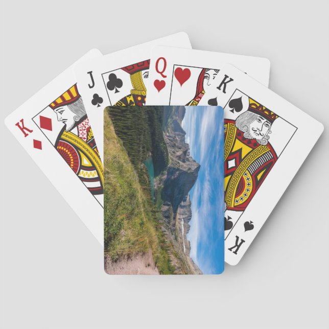 Baraja De Cartas Montana, GRINNELL GLACIER (Reverso)