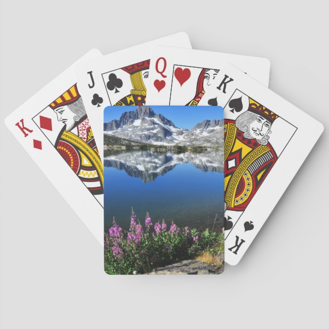 Baraja De Cartas Montañas del este de Sierra (Reverso)