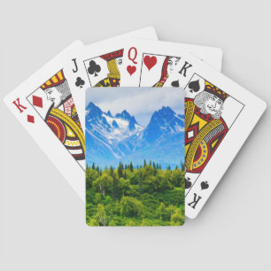 Baraja De Cartas Montañas majestuosas de Alaska