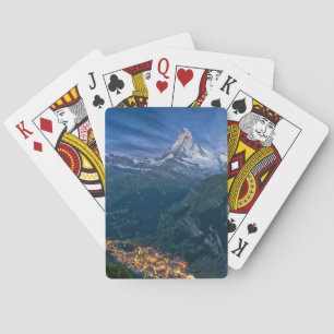 Baraja De Cartas Montañas   Matterhorn, Zermatt, Alpes suizos