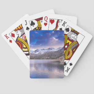 Baraja De Cartas Montañas Sierra Nevada, Otoño, CA