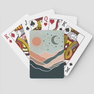 Baraja De Cartas Montañas Sun y Moon