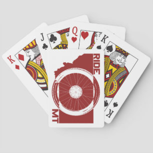 Baraja De Cartas Montar en Montana