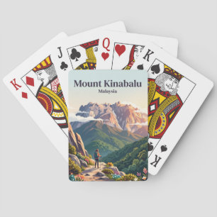 Baraja De Cartas Monte Kinabalu Malasia