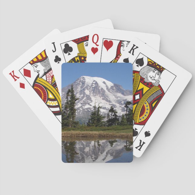 Baraja De Cartas Monte Rainier (Reverso)