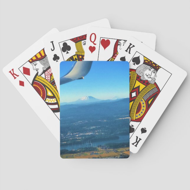 Baraja De Cartas Monte St. Helens, Washington (Reverso)