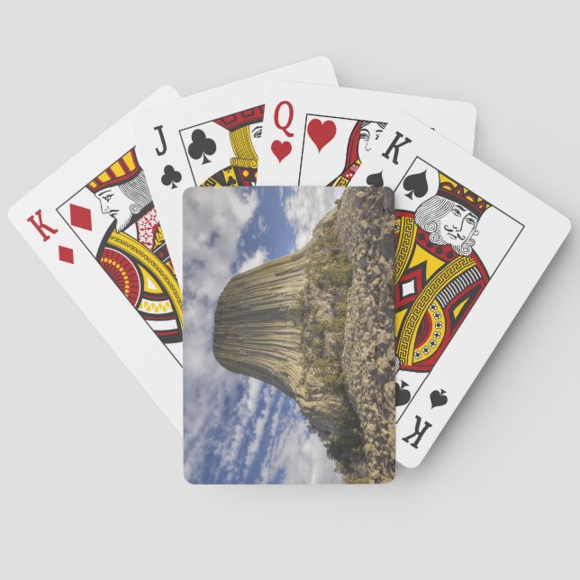 Baraja De Cartas Monumento Nacional Devils Tower (Reverso)