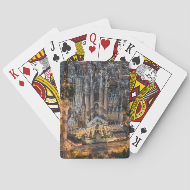 Baraja De Cartas Monuments | La Sagrada Familia (Reverso)