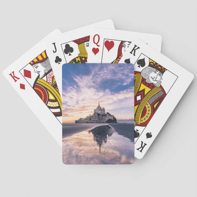 Baraja De Cartas Monuments | Mont Saint-Michel, Normandy France (Reverso)