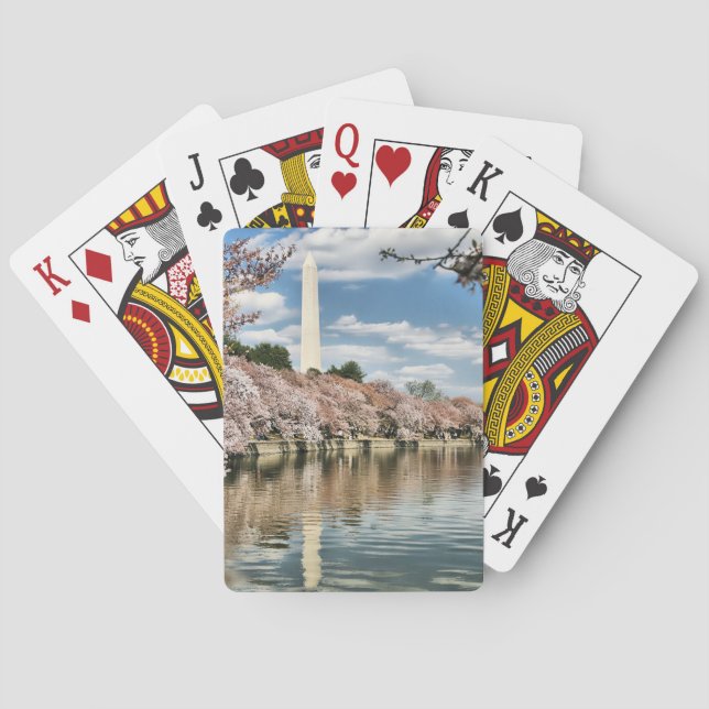 Baraja De Cartas Monuments | Washington Memorial (Reverso)