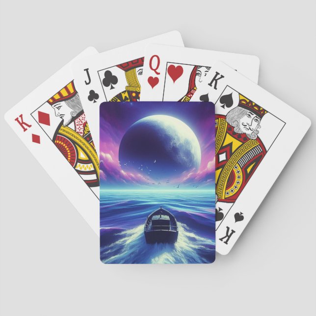 Baraja De Cartas Moonlight Ride (Reverso)