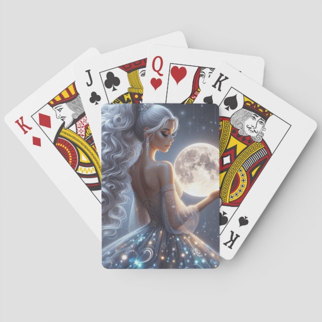 Baraja De Cartas Moonlit Siren (Reverso)