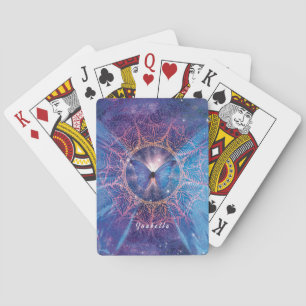 Baraja De Cartas Morfo mariposa / Galaxia Mandala