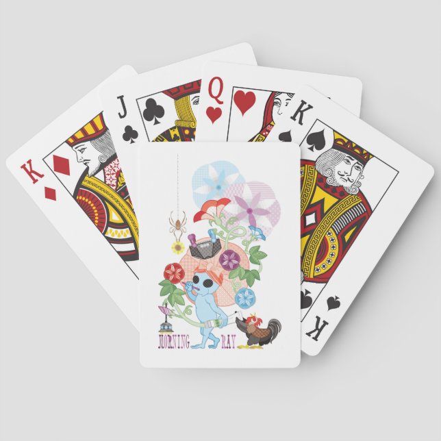 BARAJA DE CARTAS MORNING GREY ALIEN (Reverso)