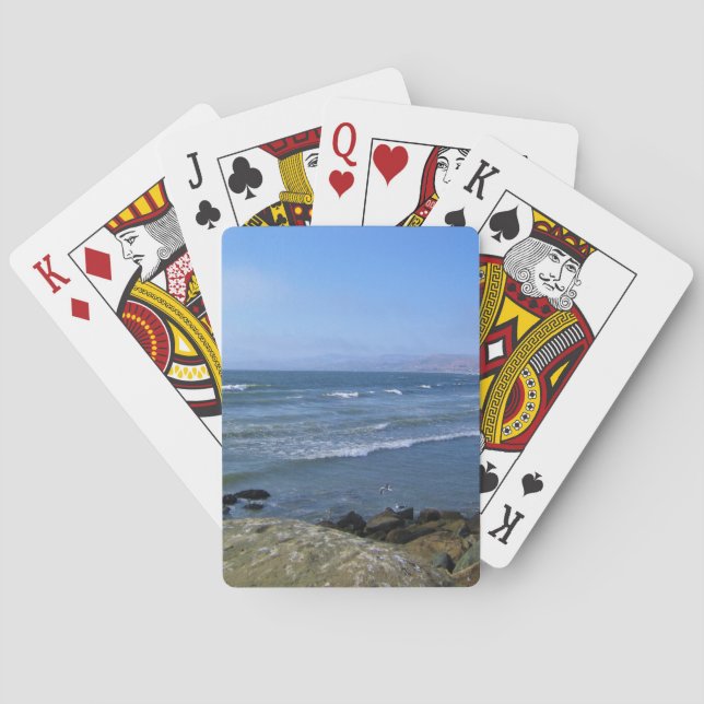 Baraja De Cartas Morro Bay, California (Reverso)