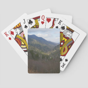 Baraja De Cartas Morton con vistas a las montañas de los Grandes Ah