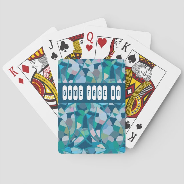 Baraja De Cartas Mosaic Lotus (Reverso)