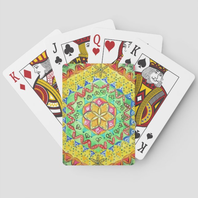 Baraja De Cartas Mosaico (Reverso)