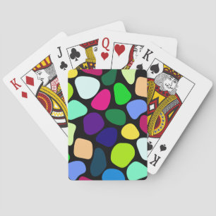 Baraja De Cartas Mosaico de piedra plana de color I + tus ideas