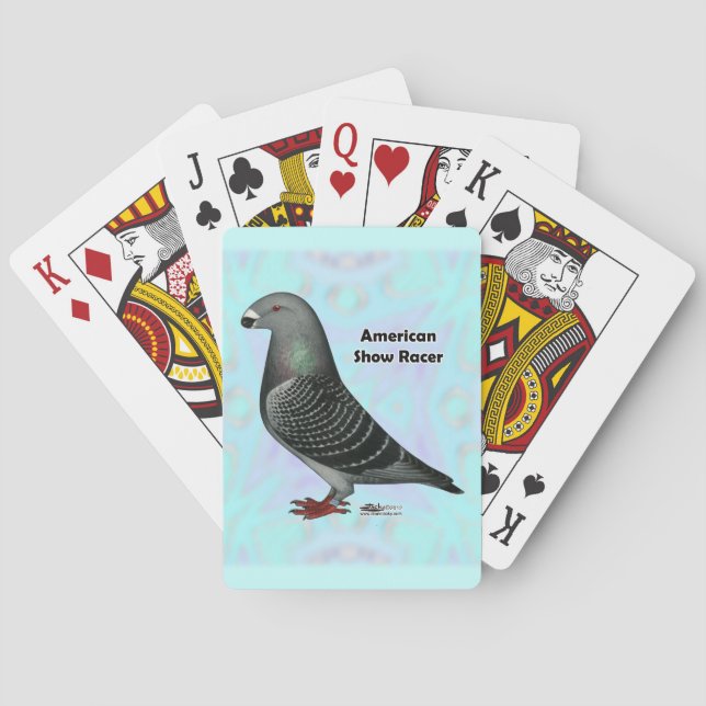 Baraja De Cartas Mostrar Racer ASR (Reverso)